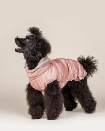 Abrigo impermeable para perro Cristallo Rosa