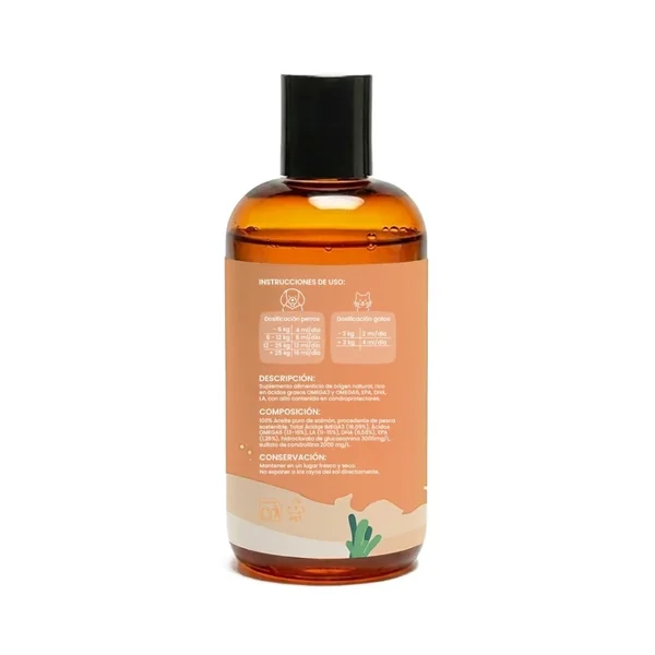 Aceite de Salmón con Condroprotectores Patitas Perros y Gatos