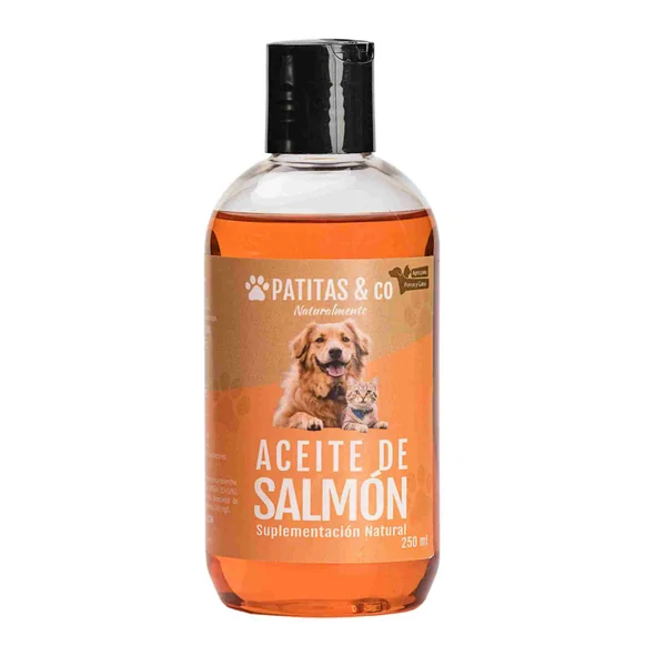 Aceite de Salmón con Condroprotectores Patitas Perros y Gatos