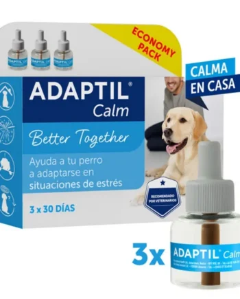 Adaptil Calm Antiestrés 3 Recambios 3x48 ml Perro
