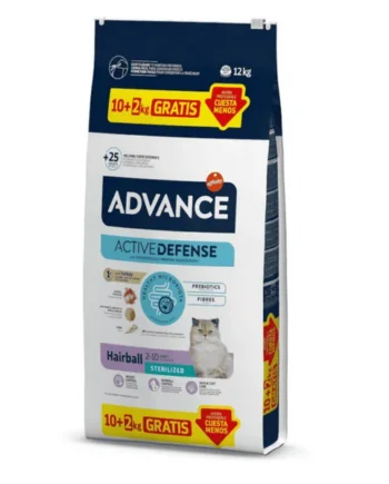 Advance Hairball Sterilized Control Bolas de Pelo Pienso para Gatos
