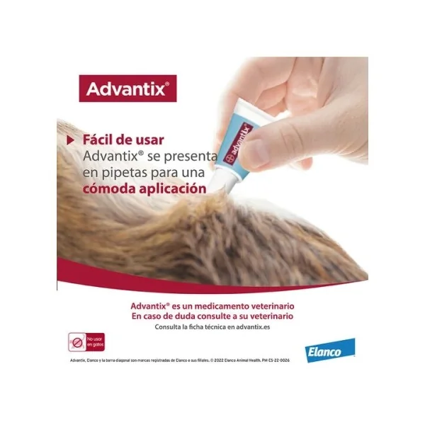 ADVANTIX SOLUCION SPOT-ON PARA PERROS DE MAS DE 4 HASTA 10 kg
