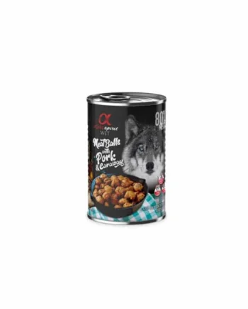 Alpha Spirit Albondigas Cerdo Alcarabea 6x400gr al mejor precio | Comprar en La Tienda del Pienso