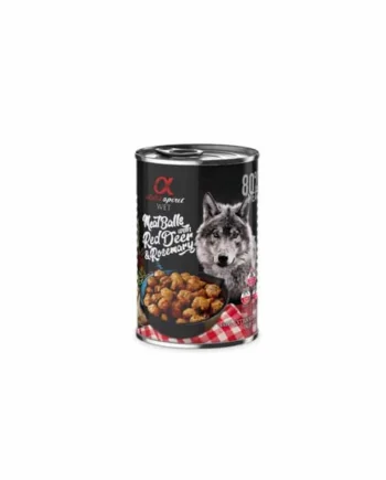 Alpha Spirit Albondigas Venado Romero 6x400gr al mejor precio | Comprar en La Tienda del Pienso