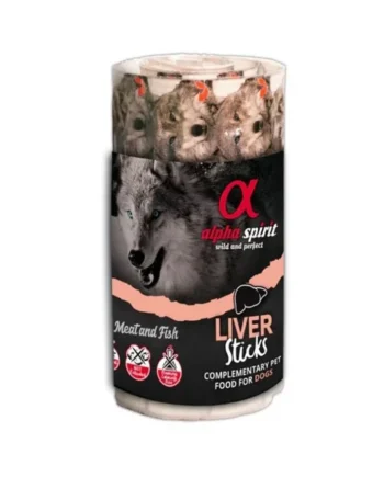 Alpha Spirit Snack Ristra Higado (16 barritas) Perros