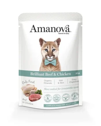 Amanova Sobre de Ternera y Pollo para Gato