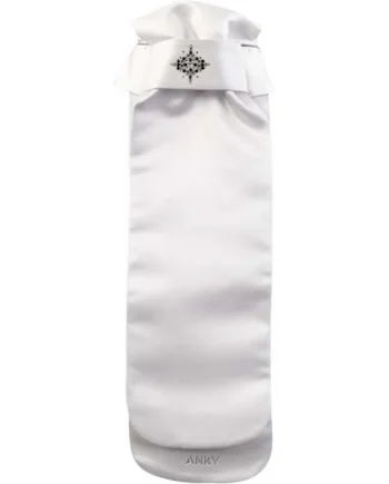 ANKY Plastron Prospect C-Wear ATP25501 Blanco/Plata