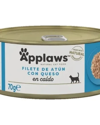 Applaws cat lata atún con queso 70g