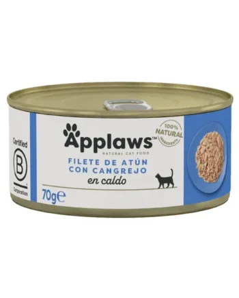 Applaws cat lata atún y cangrejo 70g