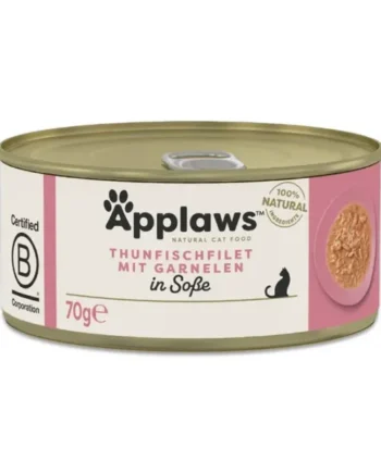 Applaws cat lata de atún y gambas 70g