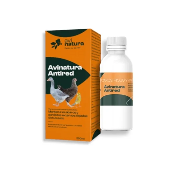 AVINATURA ANTIRED – Antiparasitario para Aves natural