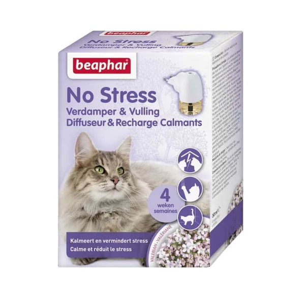 Beaphar No Stress Pack Difusor + Recambio 30 ml Gatos