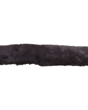 BR Funda de Cincha Piel de Oveja para Doma Negro