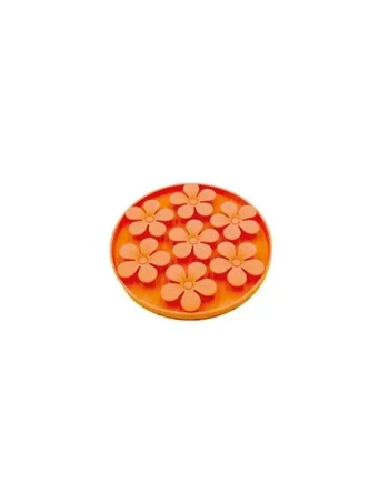 Bubichef lickflower alfombra naranja