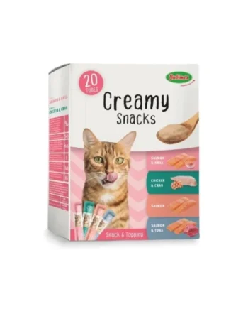 Bubimex CREAMY snacks para gatos 20und x 15gr - MULTIPACK