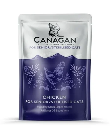 Canagan Sobre de Pollo Campero para Gatos Senior y Esterilizados