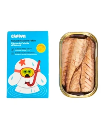 Canumi - lata para perros - Filetes de Caballa