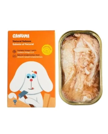 Canumi - lata para perros - Salmón al natural