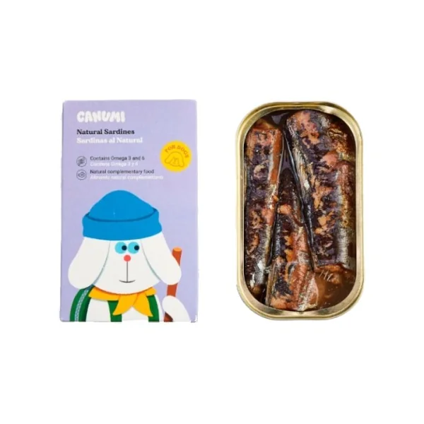 Canumi - lata para perros - Sardina al natural