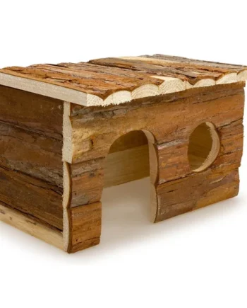 Casa de madera para roedores (2 tamaños)