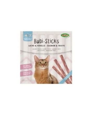 Cat bubi sticks con salmón 30g