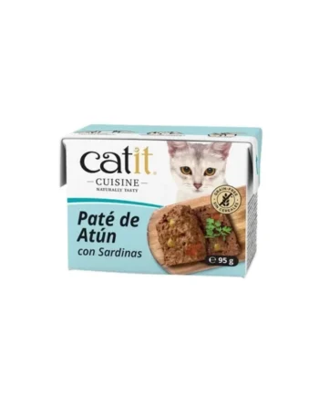 Catit Cuisine Paté de Atún con Sardinas para Gato