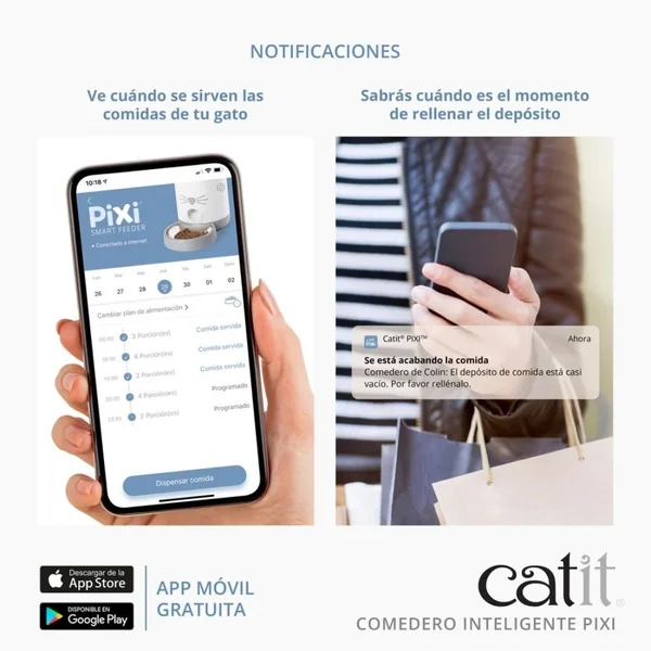 Catit Pixi Comedero Inteligente para Gatos