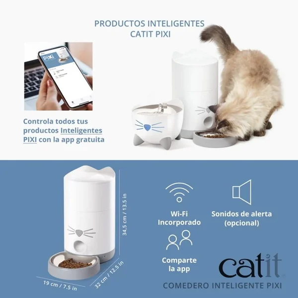 Catit Pixi Comedero Inteligente para Gatos