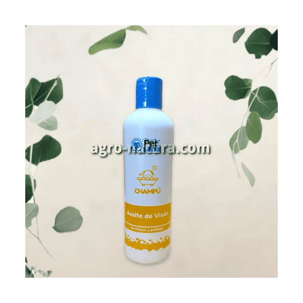 Champú para perro de Aceite de Visón