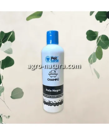 Champú para perro de pelo negro