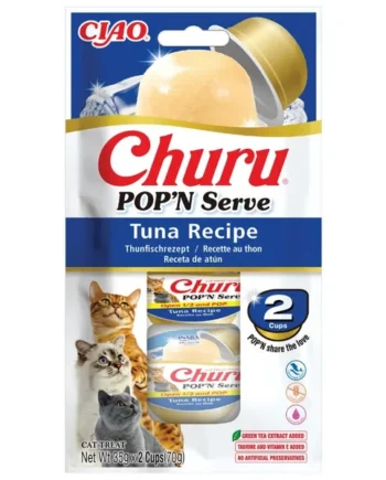 Churu cat popn serve atún (2x35g)