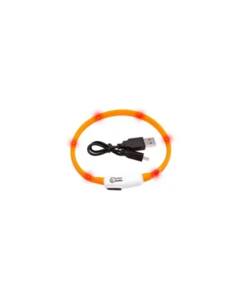 Collar Karlie Led Naranja para Gato