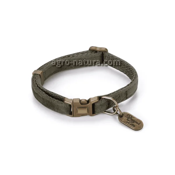 Collar Velura Verde de terciopelo