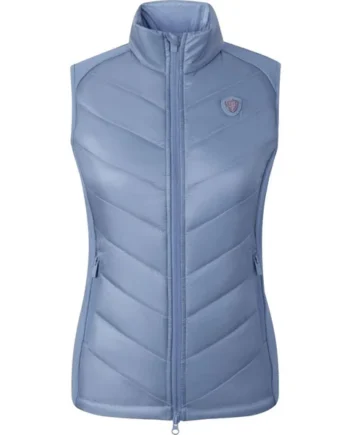 Covalliero Chaleco SS26 Mujer Smoked Blue