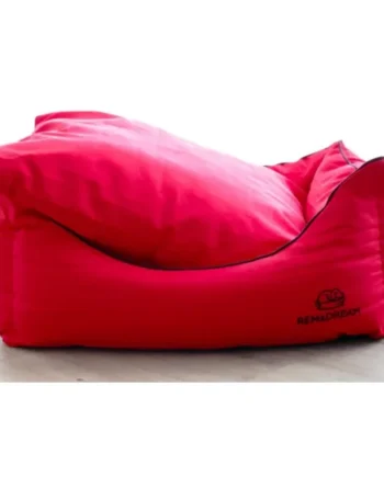 Cuna florida rojo 90x60 impermeable