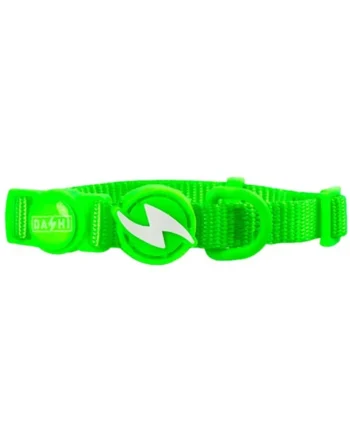 Dashi Collar Neón Verde para Gato