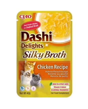 Dashi Silky Broth Caldo de Pollo para Gato