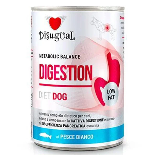DISUGUAL METABOLIC DIGESTION LOW FAT LATAS PERRO 400gr x 6uds al mejor precio | Comprar en La Tienda del Pienso