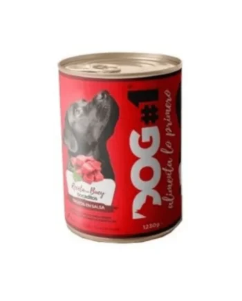 DOG#1 lata bocaditos Buey-Cereales 1230g