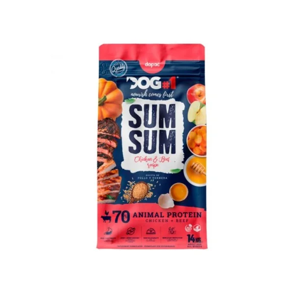Dog#1 Sum Sum pollo y ternera - 3.5 kg