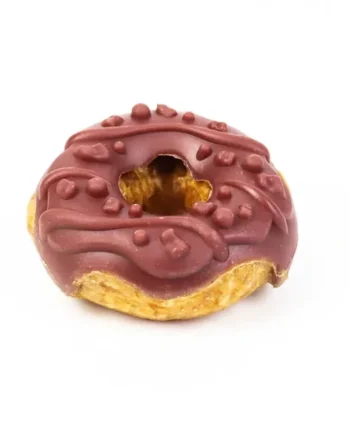 Donuts con algarroba y pollo 7cm