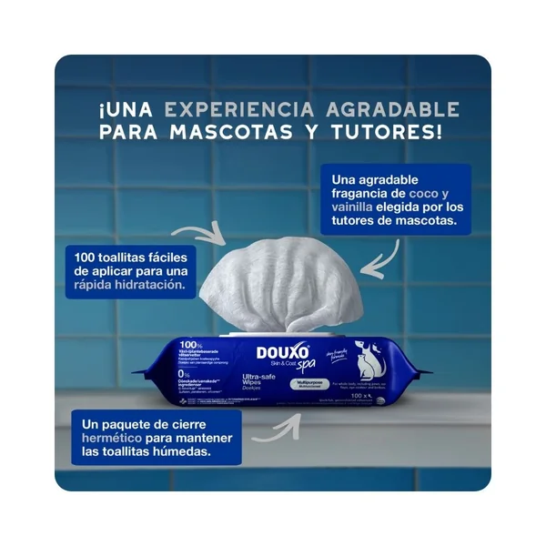 Douxo Spa Toallitas Húmedas