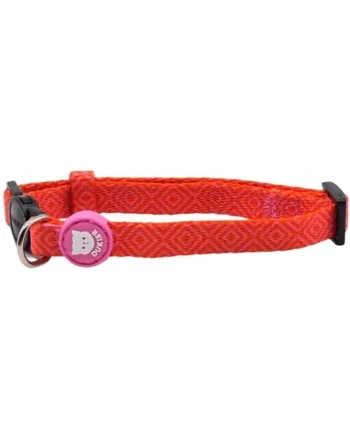 Dukier Kaleido Pink Grid Collar para Gato
