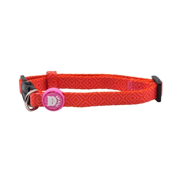 Dukier Kaleido Pink Grid Collar para Gato