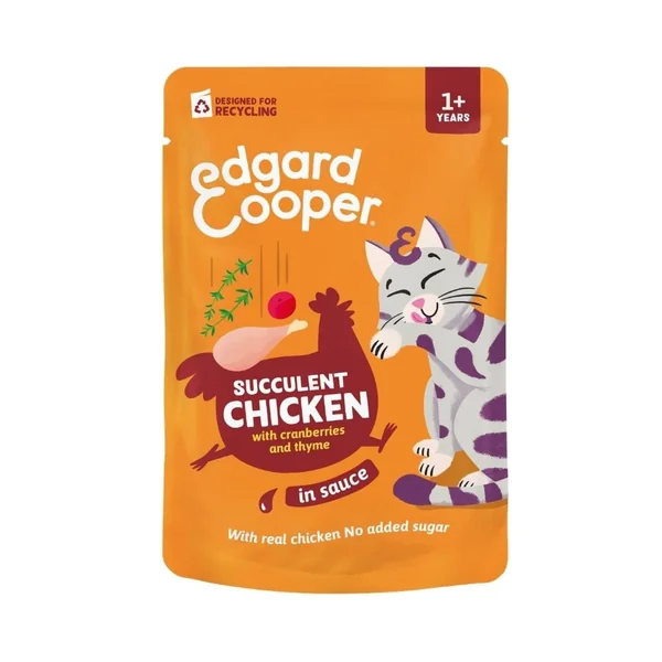 Edgard and Cooper Sobre de Pollo en Salsa para Gato