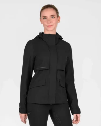 ELT Abrigo de lluvia Performance Negro