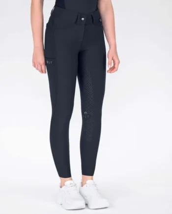 ELT Pantalón de Equitación Comfort Ride silicone Deep Blue