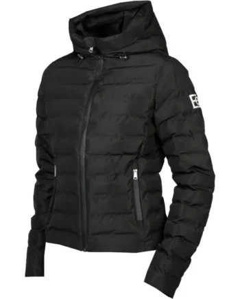 EQPRO Chaqueta Violet Acolchado Negro