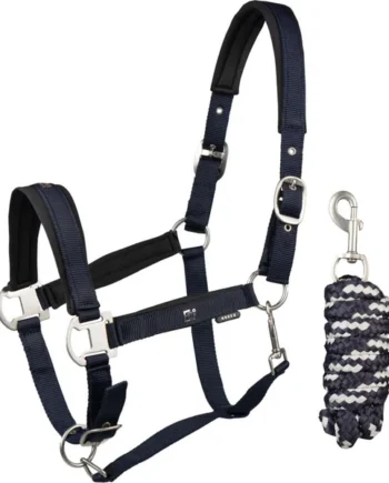 EQPRO Juego de Cabestro Precious Navy Blue