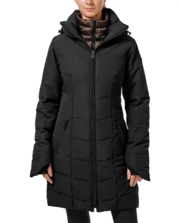 Equestrian Stockholm Abrigo de Invierno Denali Black Mocha